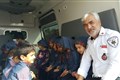 آشنایی کودکان مهد بیمارستان افضلی پور با اورژانس 115  22/7/97